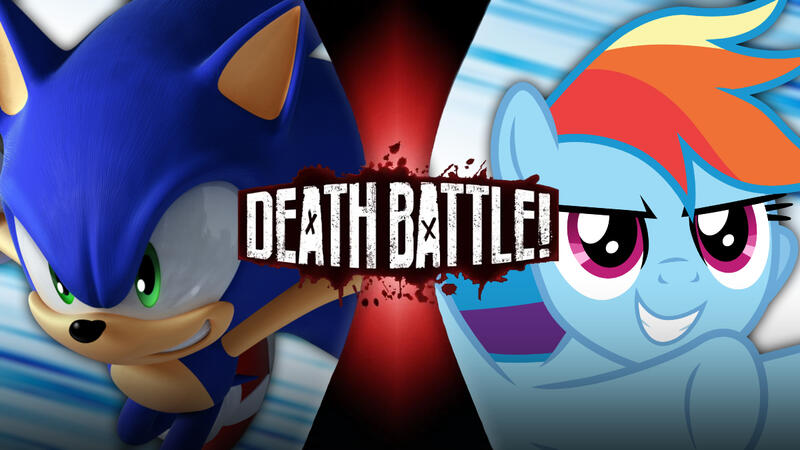 Sonic the Hedgehog VS Rainbow Dash (Sonic the Hedgehog VS My Little Pony)