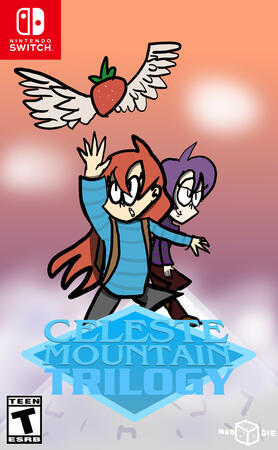 Celeste Mountain Trilogy ("What If" Video Game Box Art)