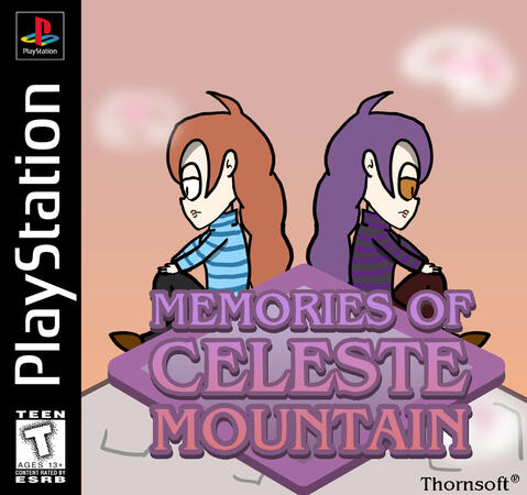 Memories of Celeste Mountain ("What If" Video Game Box Art)
