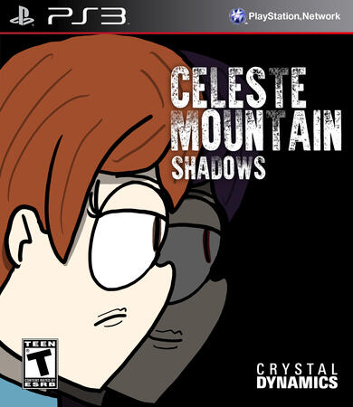 Celeste Mountain: Shadows ("What If" Video Game Box Art)